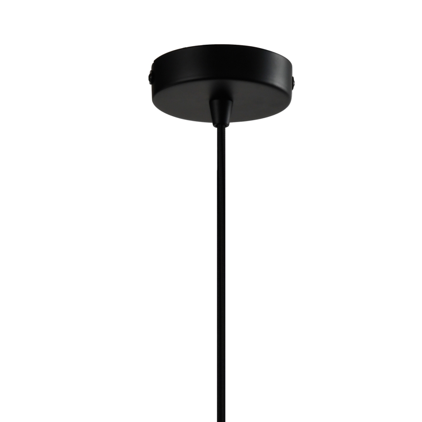 ONLI - Luster na sajli CROSS 6xE27/22W/230V crno/mesing
