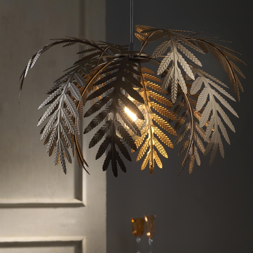 ONLI - Luster na sajli DUBAI 1xE27/22W/320V bronzana