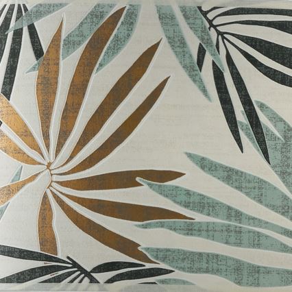 ONLI - Luster na sajli FLORA 2xE27/22W/230V zelena/zlatna