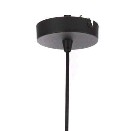 ONLI - Luster na sajli MALIK 1xE27/22W/230V zlatna/crno