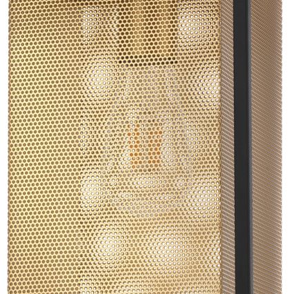 ONLI - Luster na sajli MALIK 1xE27/22W/230V zlatna/crno