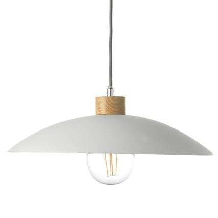 ONLI - Luster na sajli OHANA 1xE27/22W/230V hrast