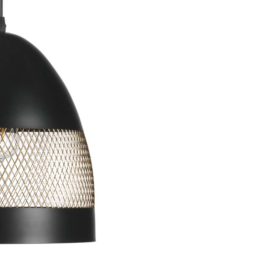 ONLI - Luster na sajli POLLY 1xE27/22W/230V crno