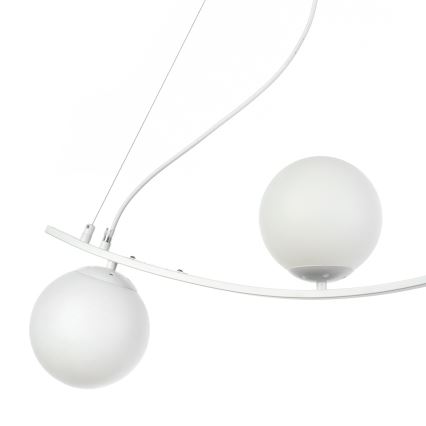 ONLI - Luster na sajli TRIO 3xE14/6W/230V bela