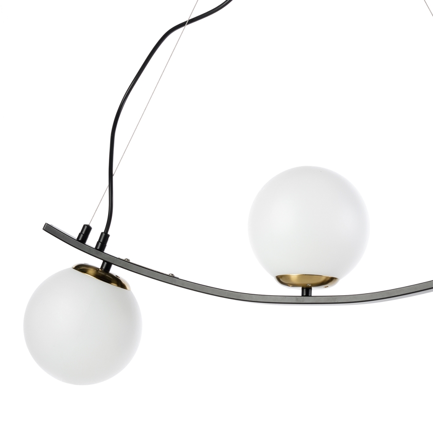 ONLI - Luster na sajli TRIO 3xE14/6W/230V crno