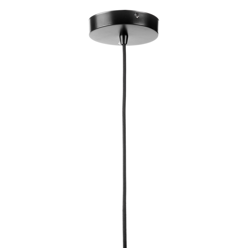 ONLI - Luster na sajli YONG 1xE27/22W/230V crno pr. 38 cm