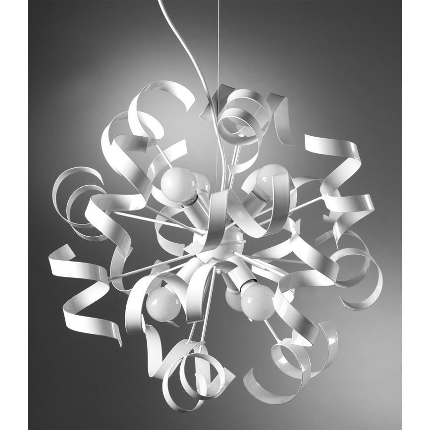 ONLI -  Luster na sajli ZOE 6xE14/6W/230V bela