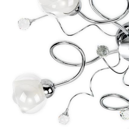 ONLI - Nadgradni luster WENDY 5xE14/6W/230V sjajni krom