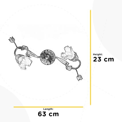 ONLI - Plafonjera ARIANNA 2xE14/6W/230V