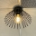 ONLI - Plafonjera DUCCIO 1xE27/22W/230V pr. 30 cm crno