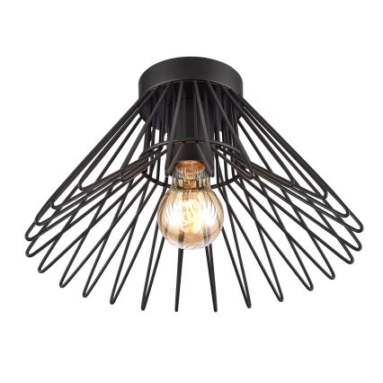 ONLI - Plafonjera DUCCIO 1xE27/22W/230V pr. 30 cm crno