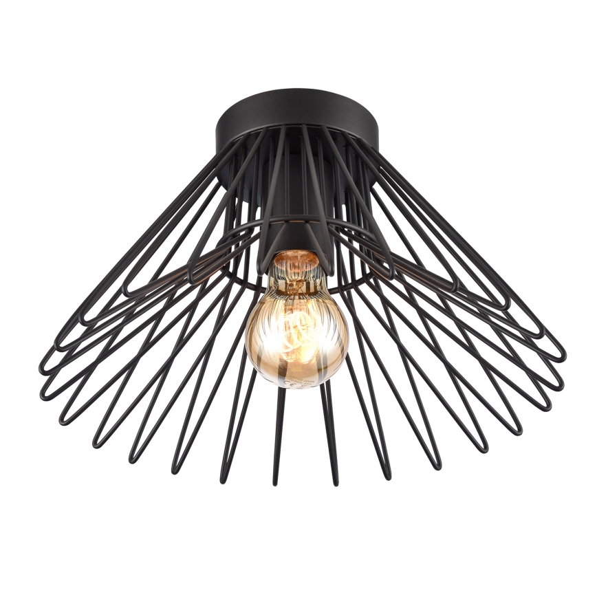 ONLI - Plafonjera DUCCIO 1xE27/22W/230V pr. 30 cm crno