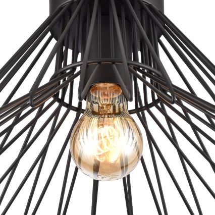 ONLI - Plafonjera DUCCIO 1xE27/22W/230V pr. 30 cm crno
