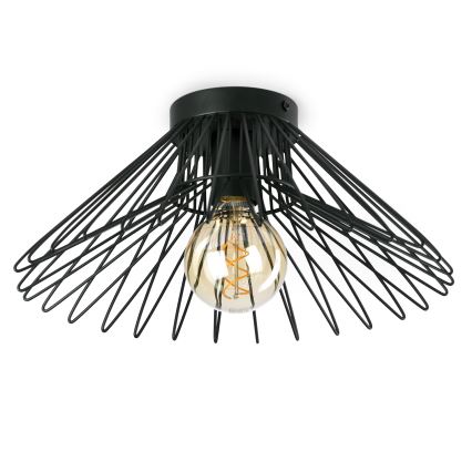 ONLI - Plafonjera DUCCIO 1xE27/22W/230V pr. 40 cm crno