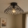 ONLI - Plafonjera DUCCIO 1xE27/22W/230V pr. 60 cm crno