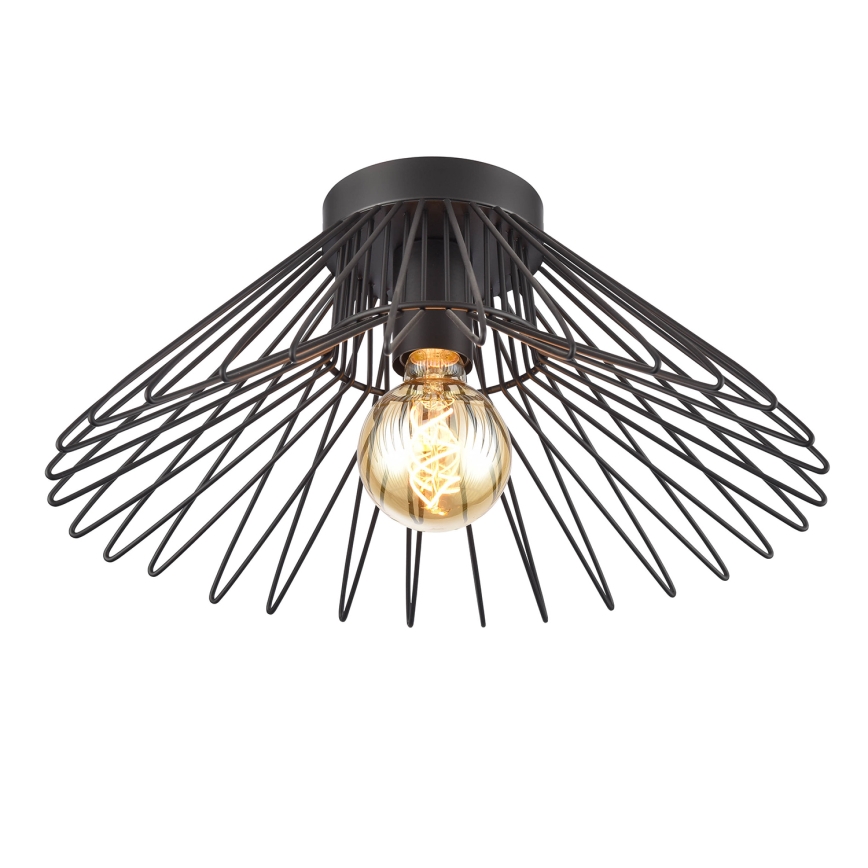 ONLI - Plafonjera DUCCIO 1xE27/22W/230V pr. 60 cm crno