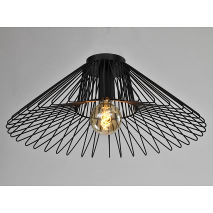 ONLI - Plafonjera DUCCIO 1xE27/22W/230V pr. 60 cm crno