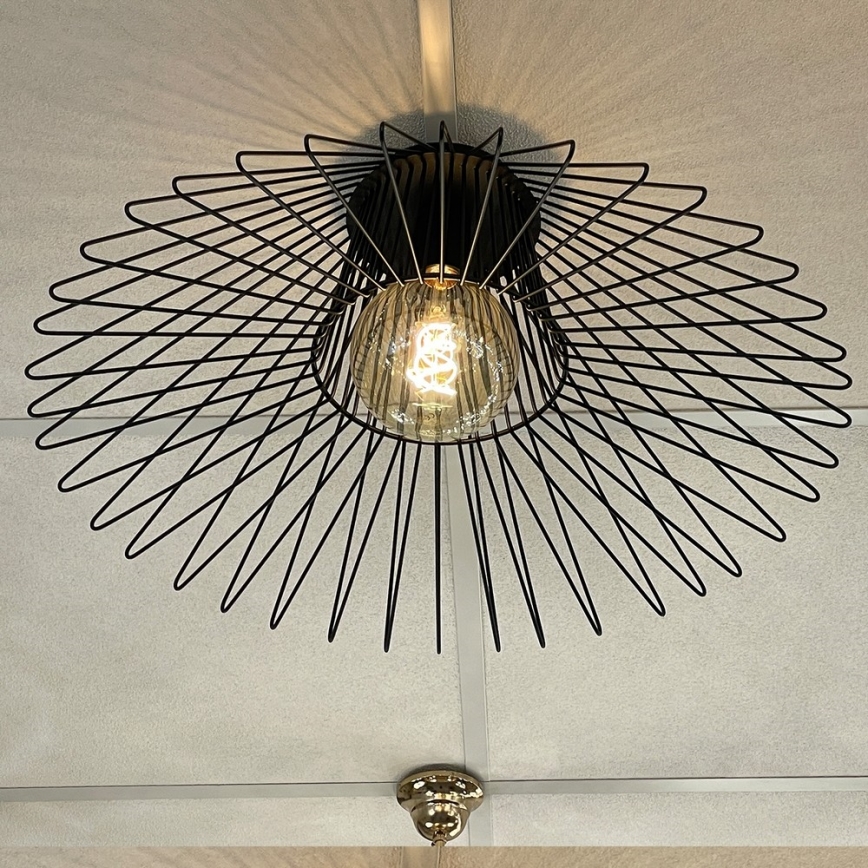 ONLI - Plafonjera DUCCIO 1xE27/22W/230V pr. 60 cm crno