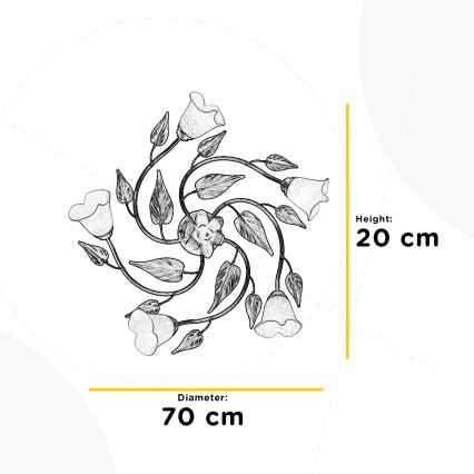 ONLI - Plafonjera VANDA 5xE14/6W/230V