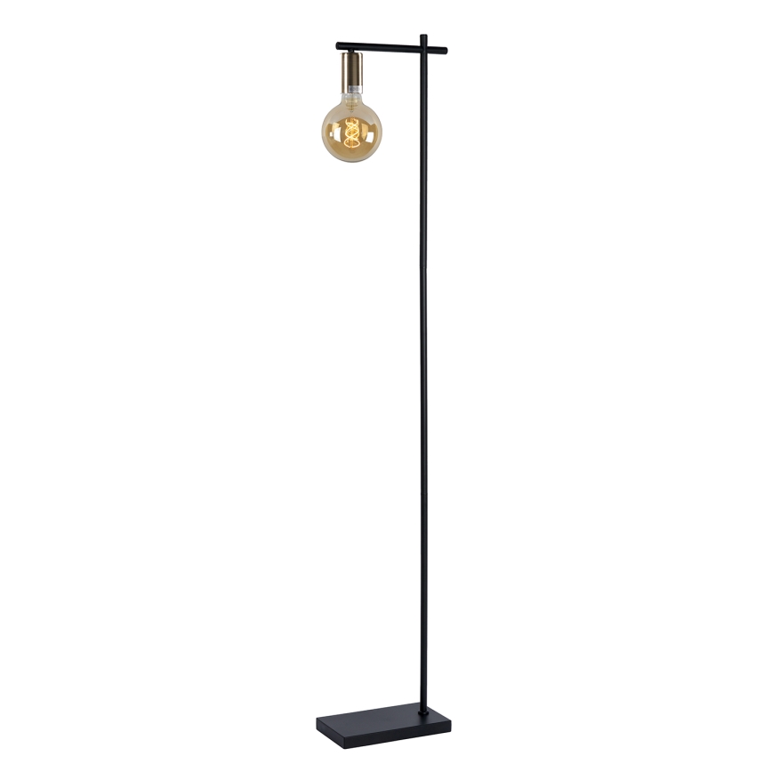 ONLI - Podna lampa CROSS 1xE27/22W/230V crno/mesing