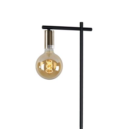 ONLI - Podna lampa CROSS 1xE27/22W/230V crno/mesing