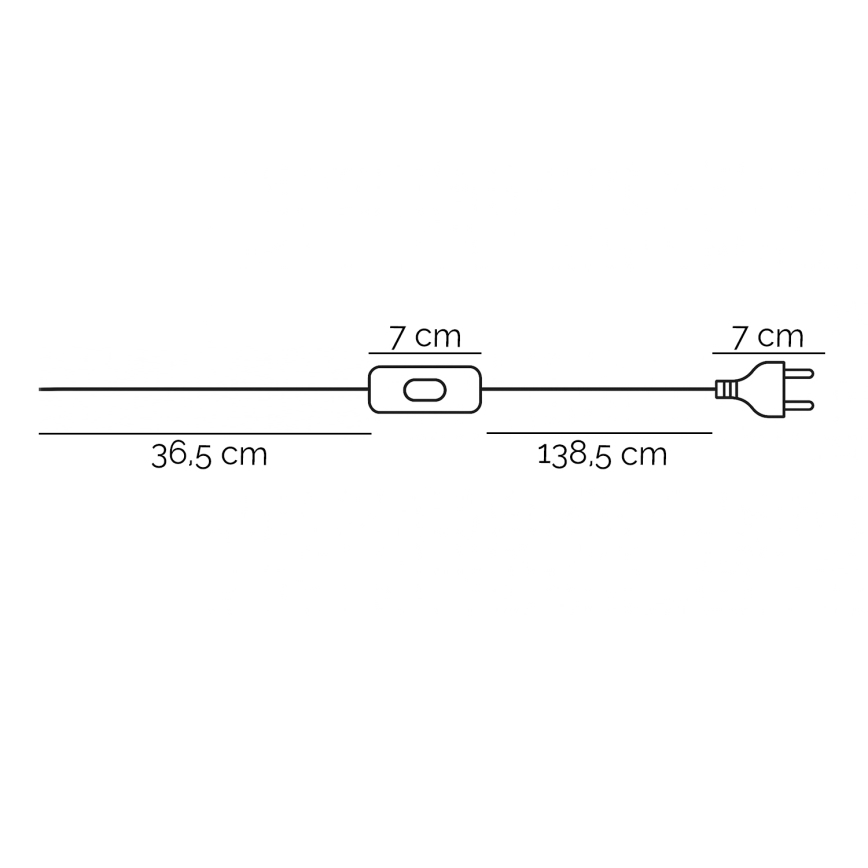 ONLI - Podna lampa CROSS 1xE27/22W/230V crno/mesing
