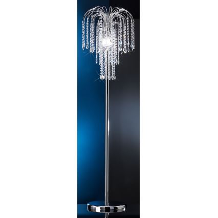 ONLI - Podna lampa PIOGGIA 3xE14/6W/230V sjajni krom