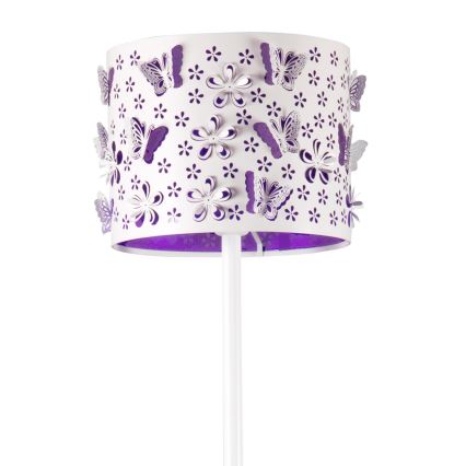 ONLI - Podna lampa TITILLA 1xE27/22W/230V ljubičasta/bela
