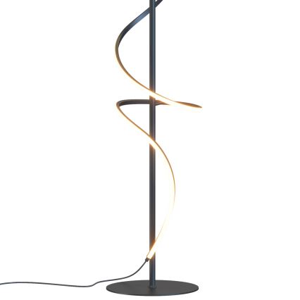 ONLI - Podna LED lampa TWIST LED/24W/230V 4000K crno
