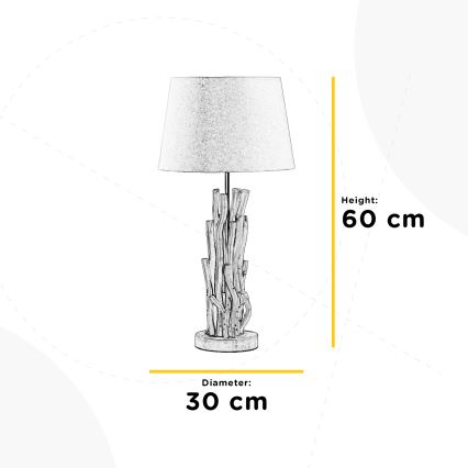 ONLI - Stona lampa AGAR 1xE27/22W/230V 60 cm