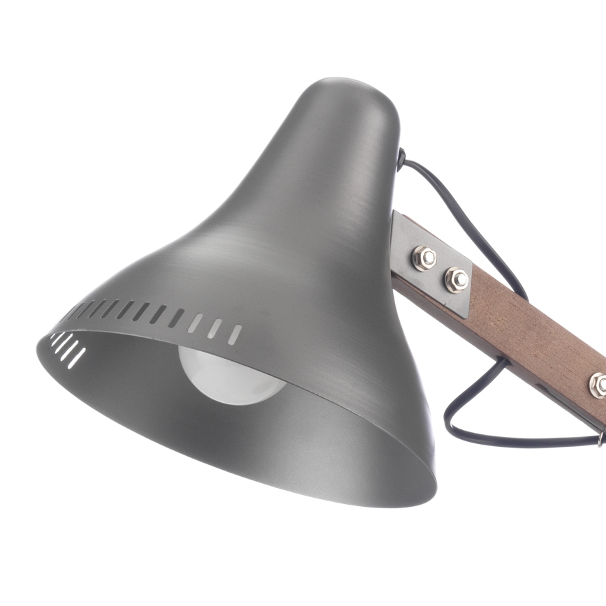 ONLI - Stona lampa ARCHITETTO 1xE27/22W/230V 62 cm sivo/braon