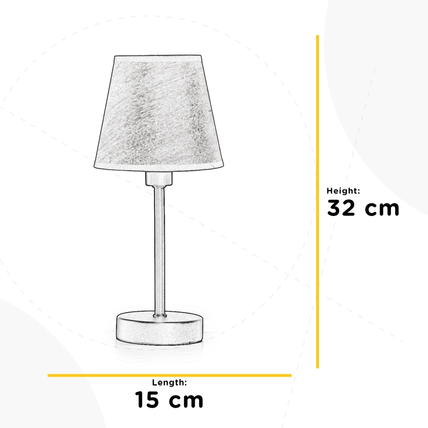 ONLI - Stona lampa ASIA 1xE14/6W/230V 32 cm