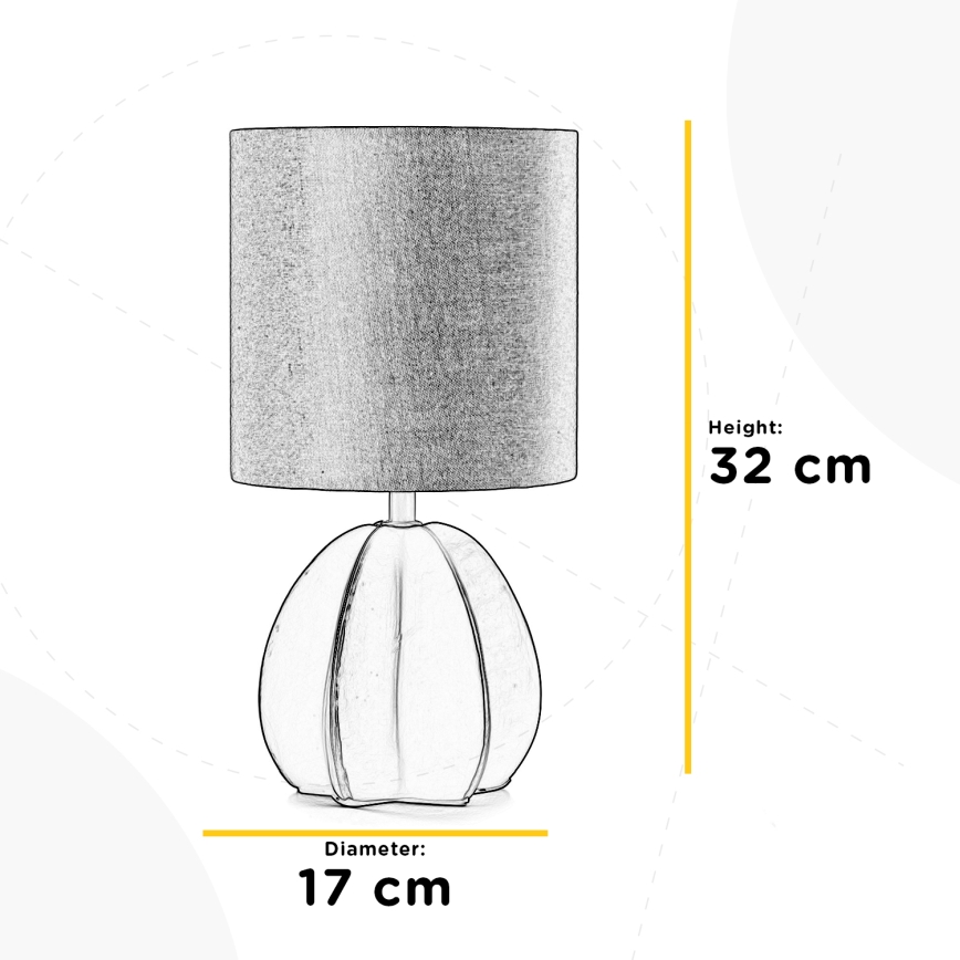 ONLI - Stona lampa CARAMBOLA 1xE14/6W/230V plava