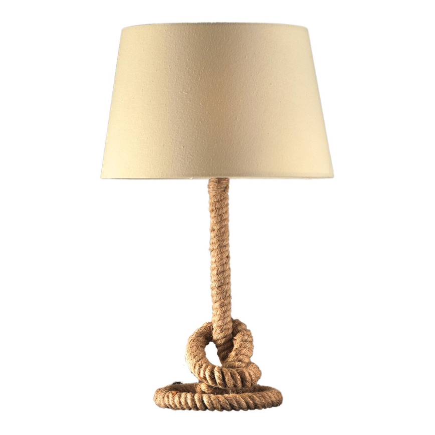 ONLI - Stona lampa CORDA 1xE27/22W/230V 50 cm bež
