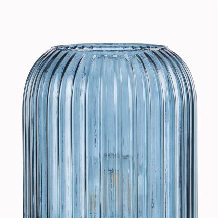 ONLI - Stona lampa DOROTY 1xE27/22W/230V plava/zlatna