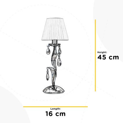 ONLI - Stona lampa JACQUELINE 1xE14/6W/230V