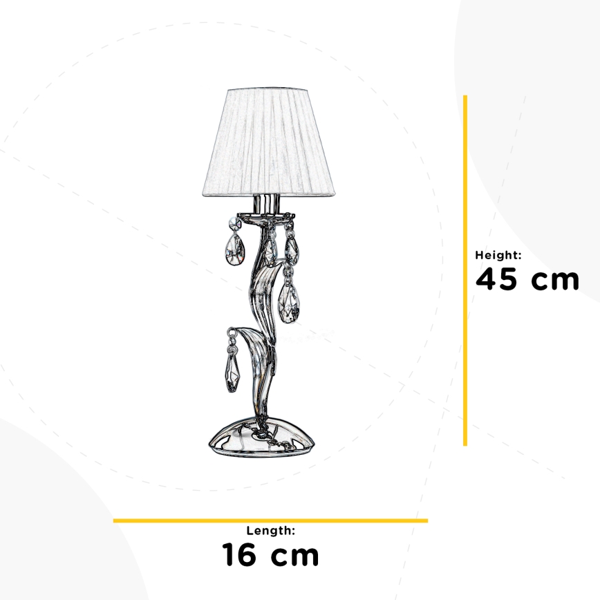 ONLI - Stona lampa JACQUELINE 1xE14/6W/230V