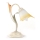 ONLI - Stona lampa LUCREZIA 1xE14/6W/230V kremasta