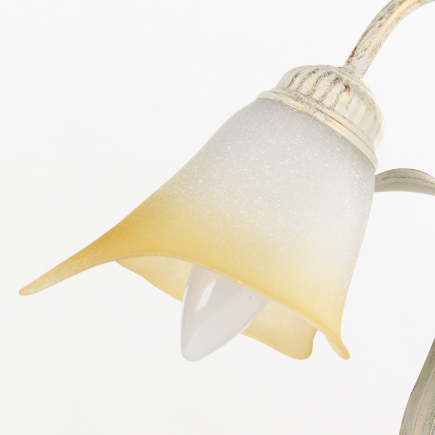 ONLI - Stona lampa LUCREZIA 1xE14/6W/230V kremasta