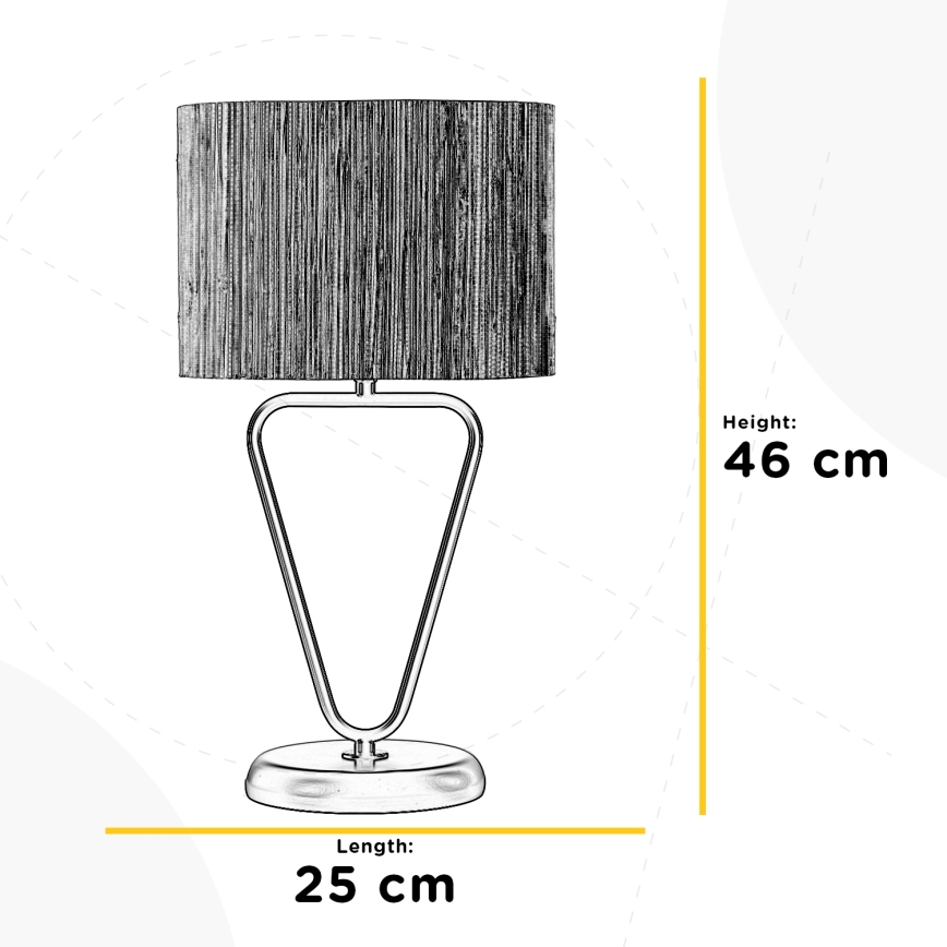 ONLI - Stona lampa MADU 1xE27/22W/230V 46 cm