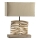 ONLI - Stona lampa MARICA 1xE27/22W/230V bež 38 cm