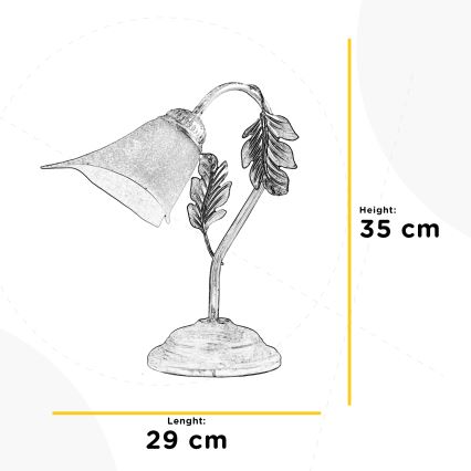 ONLI - Stona lampa MARILENA 1xE14/6W/230V 35 cm
