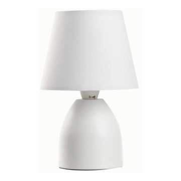 ONLI - Stona lampa NANO 1xE14/6W/230V bela 19 cm