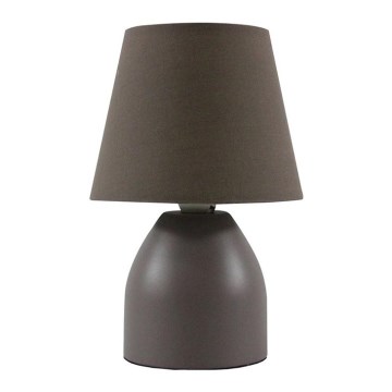 ONLI - Stona lampa NANO 1xE14/6W/230V braon 19 cm