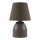 ONLI - Stona lampa NANO 1xE14/6W/230V braon 19 cm