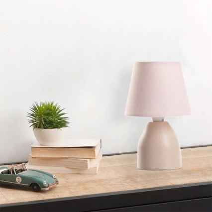 ONLI - Stona lampa NANO 1xE14/6W/230V roze 19 cm