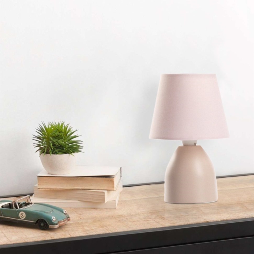 ONLI - Stona lampa NANO 1xE14/6W/230V roze 19 cm