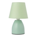 ONLI - Stona lampa NANO 1xE14/6W/230V zelena 19 cm