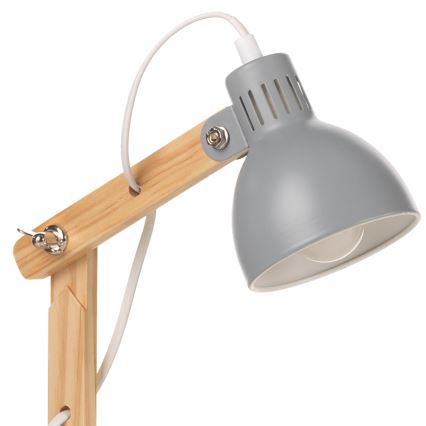 ONLI - Stona lampa NORA 1xE14/6W/230V sivo