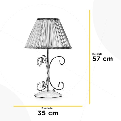 ONLI - Stona lampa ODINO 1xE27/22W/230V 57 cm